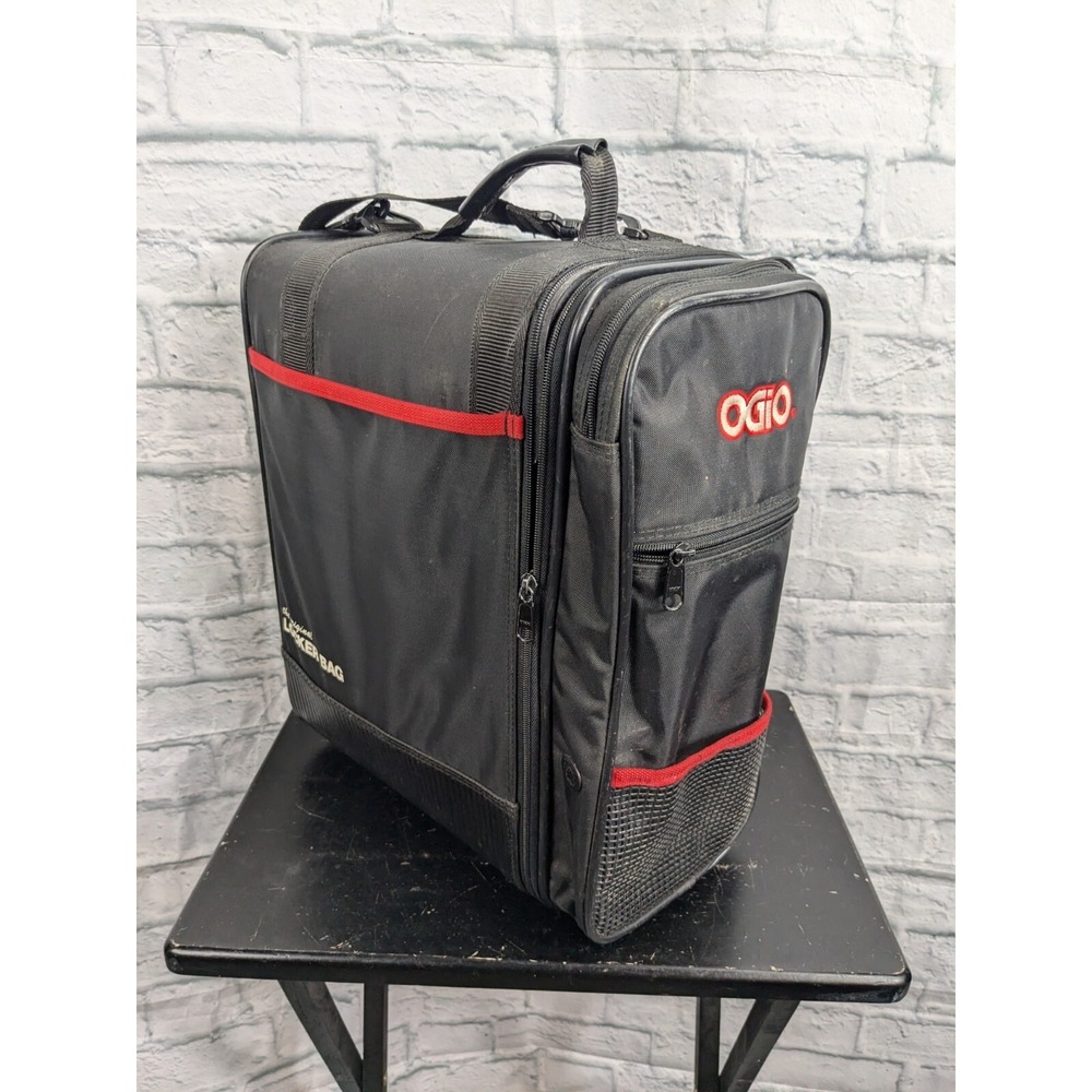 OGIO THE ORIGINAL Super Sport Locker Bag w/ Inside Shelf and Pockets Black
